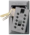 GE Security 001015 KeySafe Original 5-Key Permanent, Pushbutton, Titanium Gray