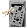 GE Security 001015 KeySafe Original 5-Key Permanent, Pushbutton, Titanium Gray