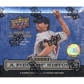 2009 Upper Deck Piece Of History Baseball Hobby Box 2009 Upper Deck Piece Of History Baseball Hobby Box