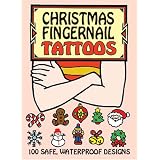 Christmas Fingernail Tattoos