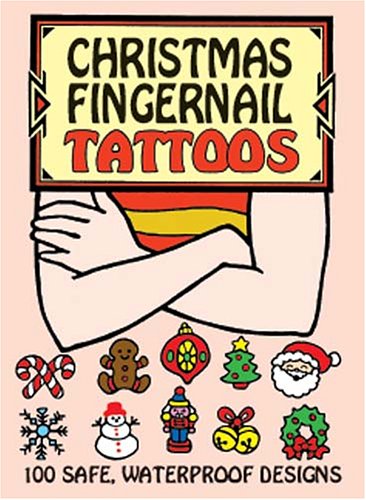 Christmas Fingernail Tattoos (Dover Tattoos)