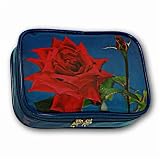 3D Lenticular Prado Purse, 3-D Image, 3-D Red Rose For The Lovers, SSP-438-Prado
