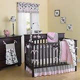 Versailles Pink 4 Pieces Bumper Pad Set