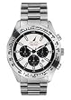 Nautica Men's Stainless Steel Case white dial Watch