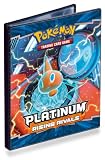Pokemon Card Game Supplies 4-Pocket Mini Portfolio Binder Platinum II Rising Rivals (Random Cover)