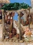 Fontanini Village Basket Shop