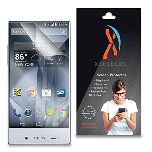 XShields© (5-Pack) Screen Protectors for Sharp Aquos Crystal (Ultra Clear)