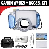 Canon WP-DC9 WaterProof Case for Canon SD800 IS Digital Camera + Advanced Super Saver DB ROTH Accessory Kit