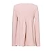 Richie House Little Big Girls' Grey Knit Coat with Flower Accessory Rh0152