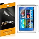 [3-Pack] SUPERSHIELDZ- High Definition Clear Screen Protector for Samsung Galaxy Note 10.1 inch + Lifetime Replacements Warranty [3-PACK] - Retail Packaging