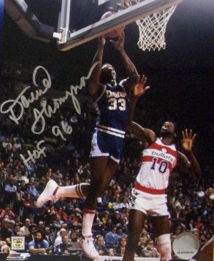 David Thompson Signed Denver Nuggets NBA 8x10 Photo HOF 96