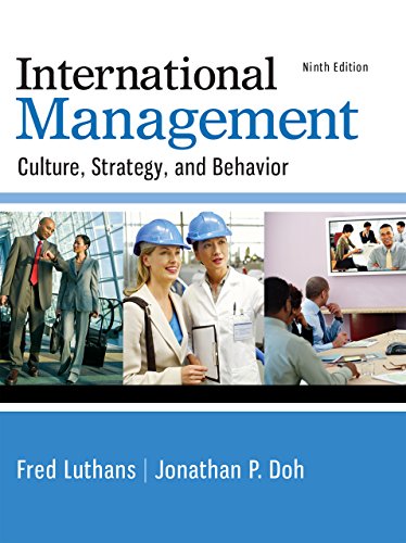 International Management: Culture, Strategy, and Behavior