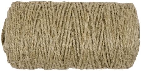 Gardener's Blue Ribbon T029 Natural Jute Twine, 200-Feet
