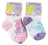 Baby Care Bears Socks (6-12 Months) 4 Assorted Pairs - Baby Socks