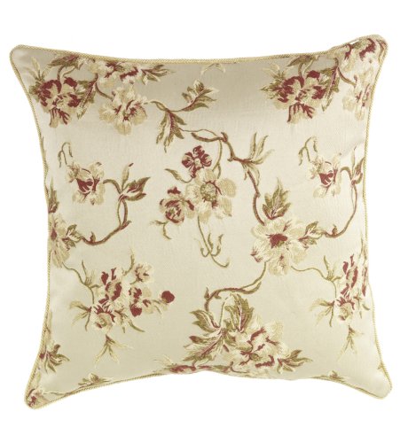 Peony Jacquard Print Cushion