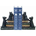 Scotties on Books Bookends