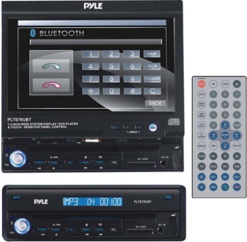 Pyle PLTS78UBT 7-Inch In-Dash Touchscreen DVD with Bluetooth