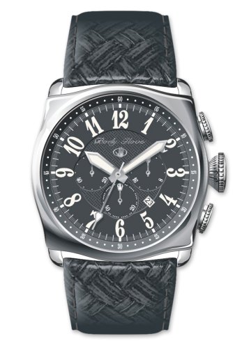 Body Glove Herren-Armbanduhr Surfari Lounge Chronograph Leder schwarz BG30372 Preisvergleich