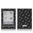 Dots Grey Design Protective Decal Skin Sticker for Sony Digital Reader PRS-600