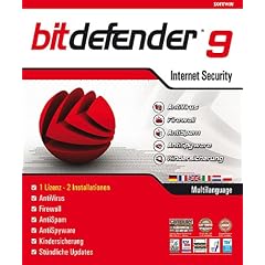 BitDefender 9 Internet Security (1 Lizenz, 2 Installationen)