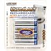 ULTRALAST UL8AA Aa Rechargeable Nimh Batteries