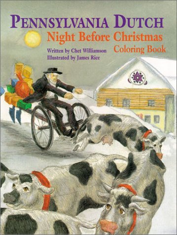 Pennsylvania Dutch Night Before Christmas Coloring Book