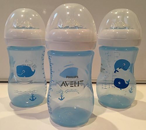 Philips Avent Baby Bottle New Blue Whale SCF644/35