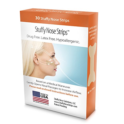 Stuffy Nose Strips Nasal Snore Relief Congestion Allergies Colds Flus Sinuses