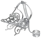Ginkgo Grape Pewter Wine Caddy