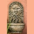 Sun Face Wall Fountain