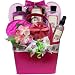 Art of Appreciation Gift Baskets Tickled Pink Sweet Pea Spa Bath and Body Gift Set