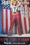 Britney Spears Oops!...I Did It Again 24x36 POSTER Rolling Stone
