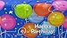 MyTableCover plastic Table Cover For Party Birthday Decorations With Coloured Balloons ,54 X 84-inch