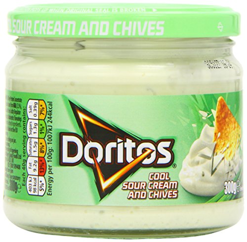 Doritos Dip Sauce - Cool Sour Cream & Chives 300g