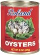 Roland Whole Boiled Oysters, 8-Ounce can (Pack of 6)