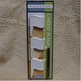 RSVP Porcelain Cheese Flags, Set of 6