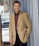 Executive 2-Button Camelhair Blazer