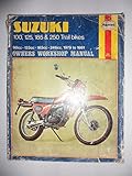 Suzuki trail bikes owners workshop manual