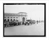 Historic Print (L): Arrival of Dr. Epiticio Pessao, Pres. of Brazil, June 21, 1919, Union Station, Wash. D.C