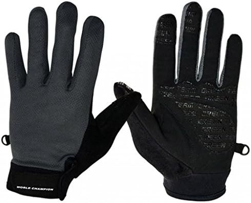 Fashion Simple Outdoor Sports Gloves Bike Bicycle Cycling Riding Full Finger Gloves Spring Summer Style for Women Grey