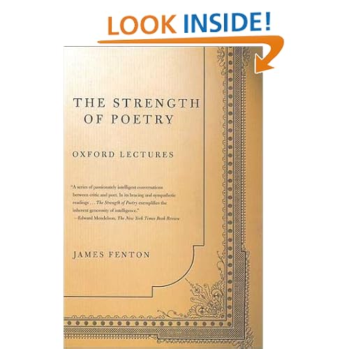 The Strength of Poetry: Oxford Lectures