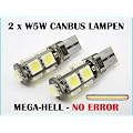 2 x SMD-LED Standlicht Lampe Canbus xenon-wei� VW Golf 5 6 Plus o. Fehlermeldung