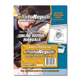 Mitchell1 eAutoRepair Do-It-Yourself Automotive Repair Information (1-Month Activation Card)