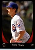 2011 Bowman Baseball Card # 49 Tyler Colvin - Chicago Cubs - MLB Trading Card in a Protective Display Case