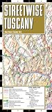 Streetwise Tuscany Map - Laminated Road Map of Tuscany, Italy - Folding pocket size travel map