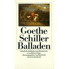 S�mtliche Balladen und Romanzen in zeitlicher Folge (insel taschenbuch)