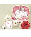 Ladybug 19 Pc. Kids Tea Set For Two in Basket