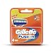 Gillette Fusion Manual Blades - 4 Cartridges RS.729.00