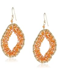 Panacea Crystal Gold Earrings