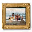 Gold Magnet Frame for Personal Photographs (2-3/4" x 2-1/2", landscape version) - comes with pop-out easel
